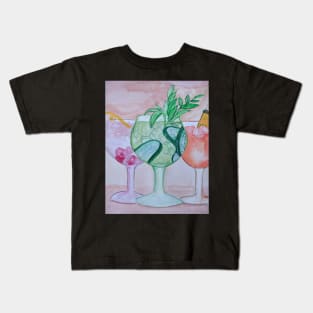 Summer drinks Kids T-Shirt
